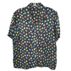 Elegantissimo Firenze Women's S Silk Ladybug Top